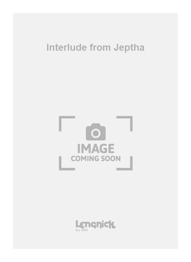 Interlude from Jeptha